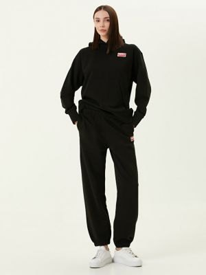 Черные эластичные спортивные штаны Kenzo