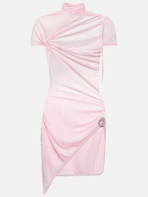 Mini vestido Coperni rosa