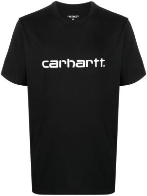 Rund hals trykt t-skjorte Carhartt Wip svart