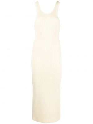 Pletené šaty Totême biela