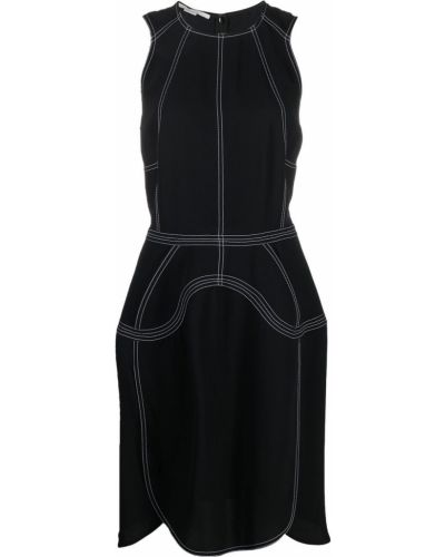 Αμάνικο φόρεμα Stella Mccartney μαύρο