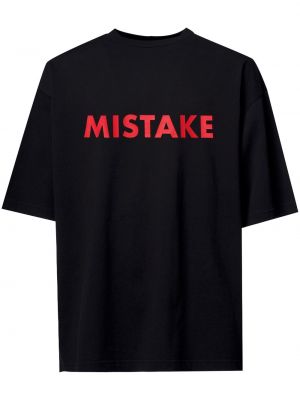 Oversized bombažna majica A Better Mistake