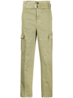 Pantalones cargo de cintura alta Frame verde