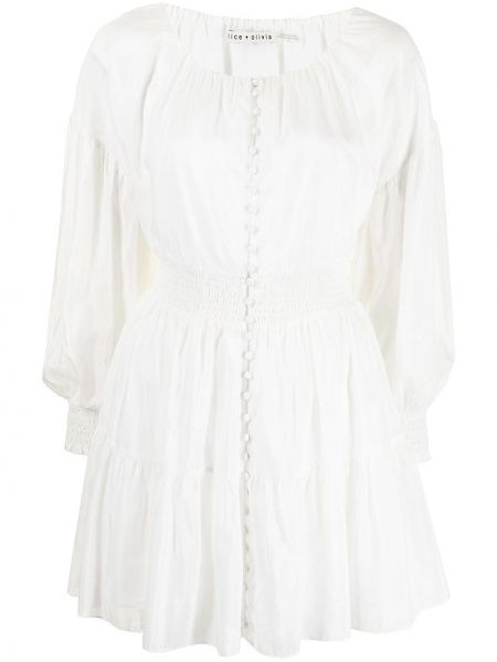 Mini vestido Alice+olivia blanco