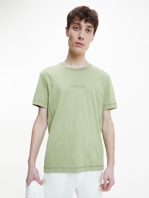 Camiseta manga corta Calvin Klein verde