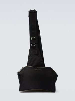 Sac bandoulière en nylon Givenchy noir