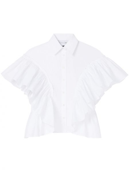 Camicia di cotone Az Factory With Lutz Huelle bianco