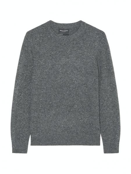 Меланжевый пуловер Marc O'polo серый