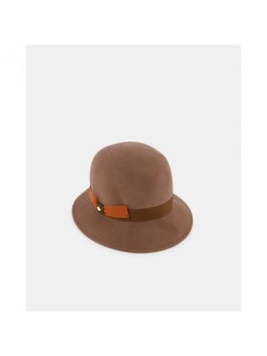 Sombrero de lana Tirabasso marrón