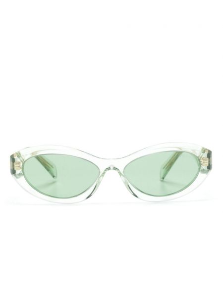 Слънчеви очила Prada Eyewear зелено
