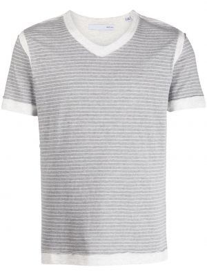 Bavlnené tričko Private Stock sivá