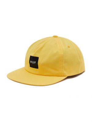 Cappello con visiera Huf giallo