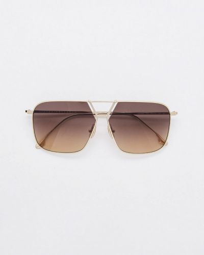 Солнцезащитные очки Victoria Beckham, золотые