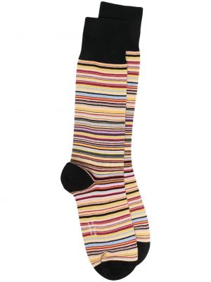 Плетени чорапи Paul Smith жълто