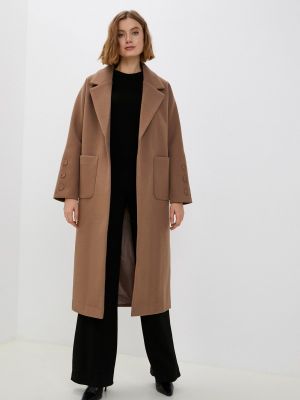 Демисезонное пальто Katya Erokhina коричневое