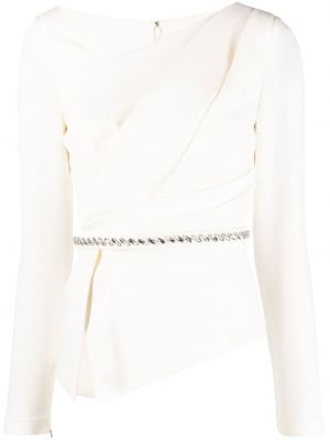 Асиметрична блуза Safiyaa бяло