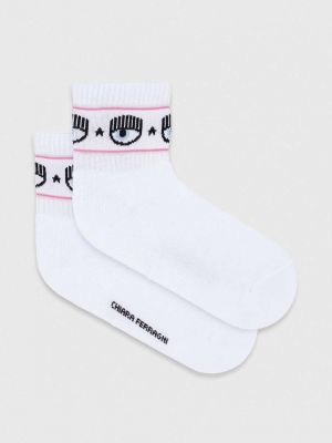 Ponožky Chiara Ferragni - bílá