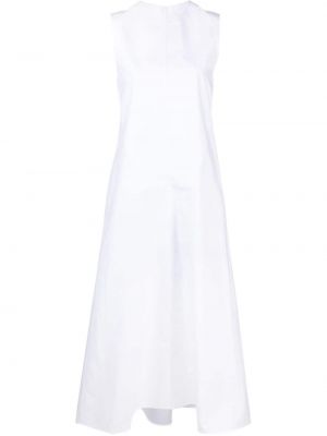 Dlouhé šaty Jil Sander bílé