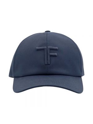 Gorra de cuero de algodón Tom Ford