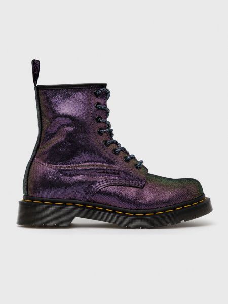 Workery Dr. Martens, fioletowy