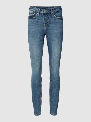 Srebrne jeansy skinny z kieszeniami Silver Jeans
