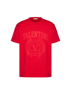 Koszulka Valentino Garavani czerwona