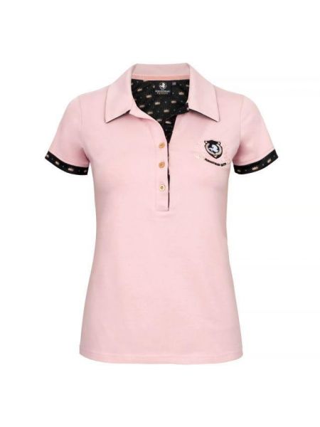 T-shirt Equestrian Queen, różowy