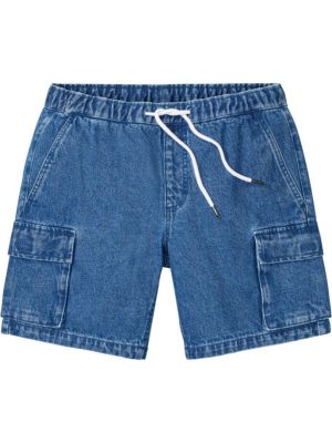 Джинсовые шорты свободного кроя John Baner Jeanswear синие