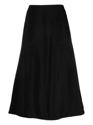 Midi sukně Studio Nicholson černé