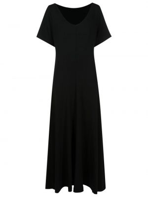 Вечерна рокля с v-образно деколте Gloria Coelho черно