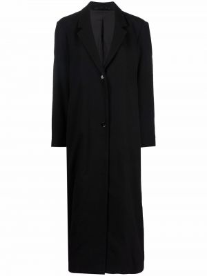 Vlněný kabát Lemaire černý