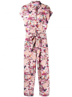 Trykt floral jumpsuit Chufy rosa