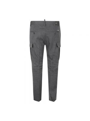 Pantalones de franela Dsquared2 gris