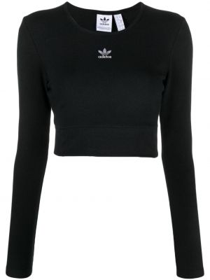 Haut en coton Adidas noir