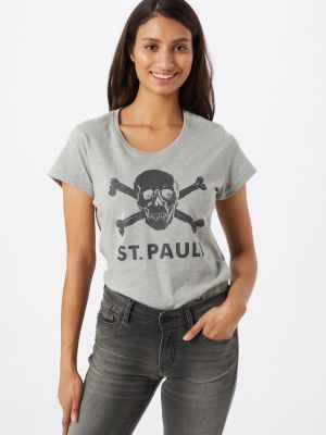 T-shirt Fc St. Pauli gris