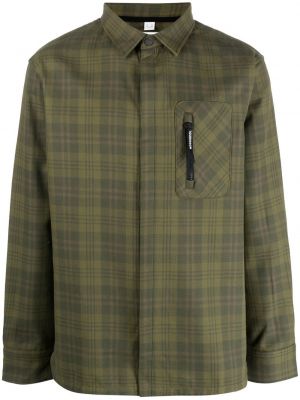 Flanel srajca s karirastim vzorcem Rossignol zelena