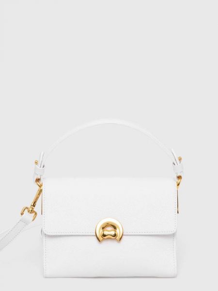 Kožna torbica Coccinelle bijela