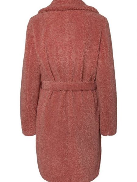 Płaszcz zimowy Vero Moda różowy