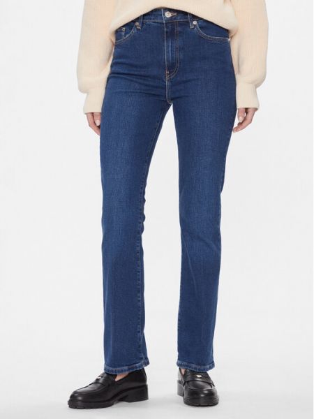 Jeans bootcut large Tommy Hilfiger bleu