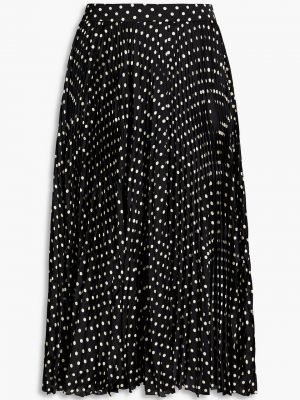 Spódnica plisowana Balenciaga - Сzarny