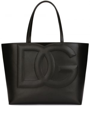 Shopper rankinė Dolce & Gabbana juoda