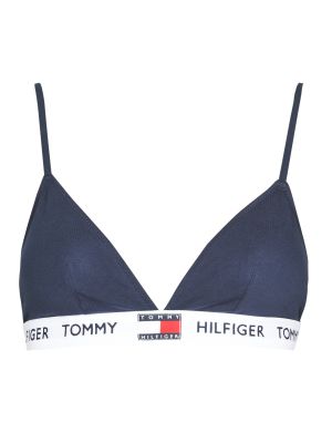 Mäkká podprsenka Tommy Hilfiger modrá