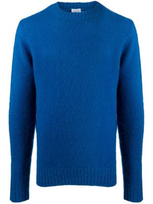 Sweter wełniany Aspesi niebieski