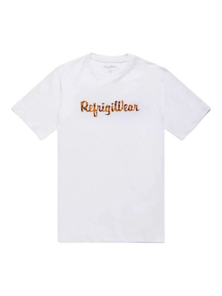 Koszulka w grochy Refrigiwear biała