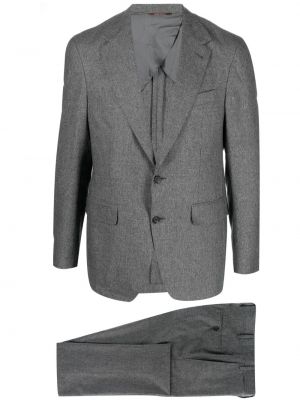 Oblek Canali šedý