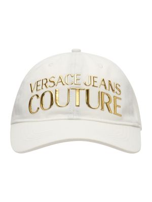 Шапка с козирки Versace Jeans Couture бяло