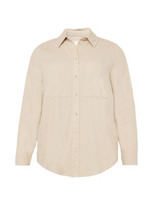 Camicia Only Carmakoma beige