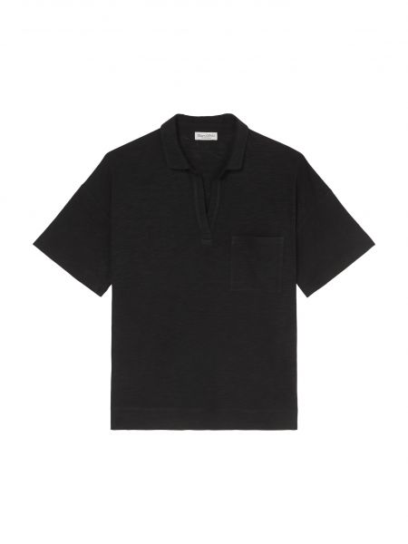 Polo marškinėliai Marc O'polo juoda