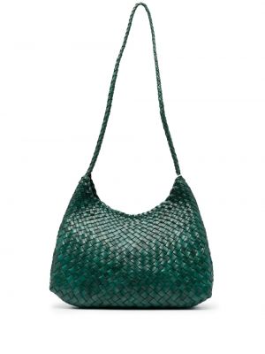 Usnjena torbica za čez ramo Dragon Diffusion zelena