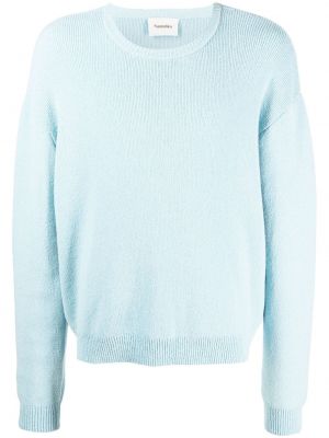 Strick pullover mit rundem ausschnitt Nanushka